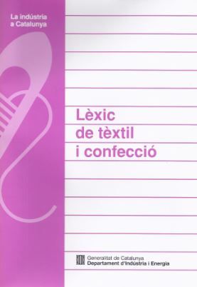 Lèxic de tèxtil i confecció, de AA.VV. | portada del libro