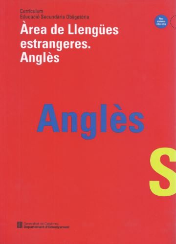 Curr¡culum. Educació secundària obligatòria. Àrea de llengües estrangeres. Anglès, de AA.VV. | portada del libro