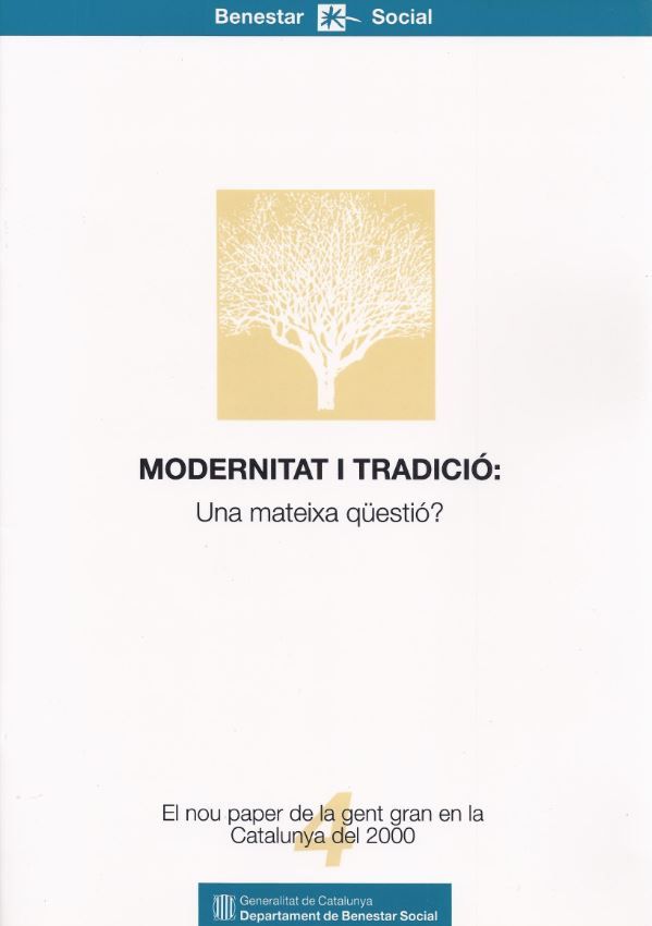 Modernitat i tradició: una mateixa qüestió?, de AA.VV. | portada del libro