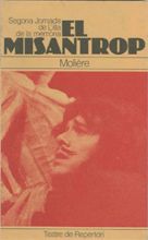 MISANTROP, EL, de MOLIERE | portada del libro