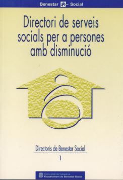 Directori de serveis socials per a persones amb disminució, de AA.VV. | portada del libro