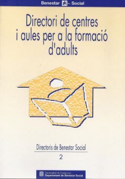 Directori de centres i aules per a la formació d'adults, de AA.VV. | portada del libro