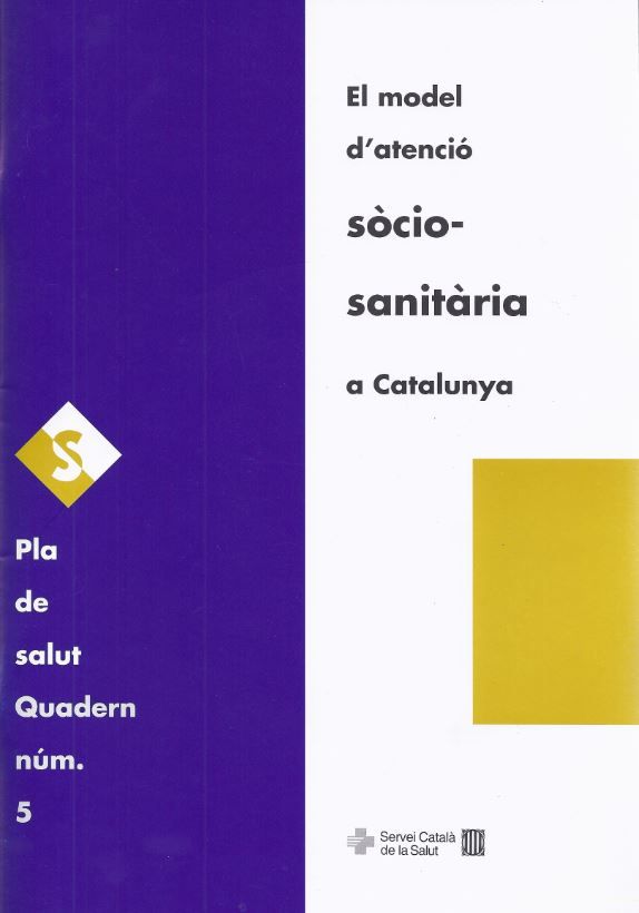 model d'atenció sòcio-sanitària a Catalunya/El, de AA.VV. | portada del libro