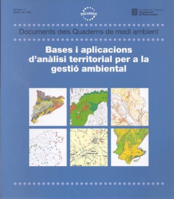 Bases i aplicacions d'anàlisi territorial per a la gestió ambiental, de AA.VV. | portada del libro