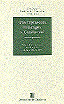 Què representa la llengua a Catalunya?, de PUJOL I SOLEY, JORDI | portada del libro
