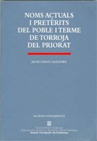 Noms actuals i pretèrits del poble i terme de Torroja del Priorat, de SABATE I ALENTORN , JAUME | portada del libro