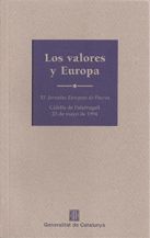 VALORES Y EUROPA, LOS, de PUJOL, JORDI | portada del libro