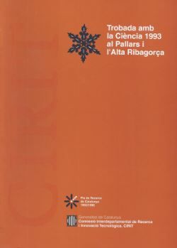 Trobada amb la Ciència 1993 al Pallars i l'Alta Ribagorça, de AA.VV. | portada del libro