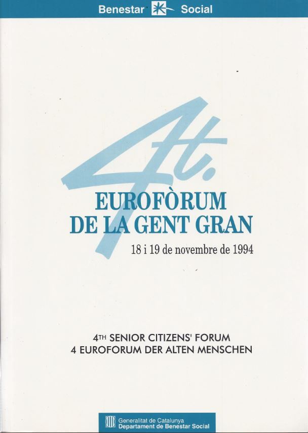 Eurofòrum de la gent gran/Quart, de AA.VV. | portada del libro