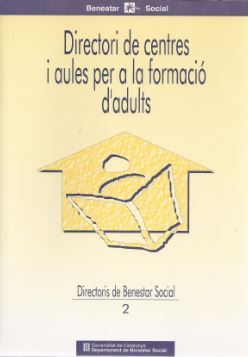 Directori de centres i aules per a la formació d'adults, de AA.VV. | portada del libro