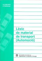 Lèxic de material de transport (automoció), de AA.VV. | portada del libro