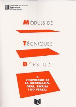 expressió de la informació: oral, de AYMERICH I BARBANY , CARME | portada del libro