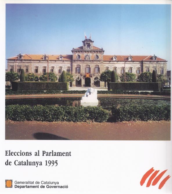 Eleccions al Parlament de Catalunya 1995, de AA.VV. | portada del libro