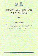 Autonomia i just¡cia a Catalunya - III seminari, de AA.VV. | portada del libro