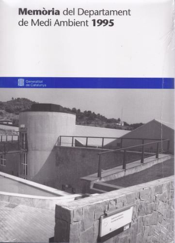 Memòria del Departament de Medi Ambient 1995, de AA.VV. | portada del libro