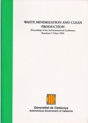 Waste minimization and clean production, de AA.VV. | portada del libro