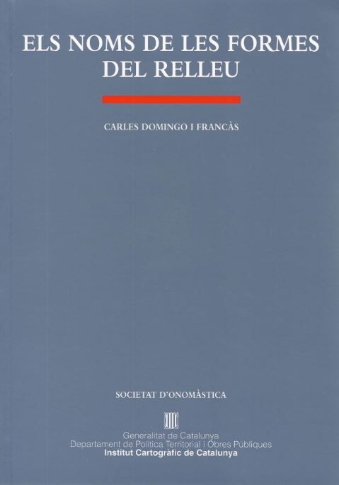 noms de les formes del relleu/Els, de DOMINGO I FRANC·S , CARLES | portada del libro