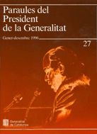 Paraules del President de la Generalitat. Gener - desembre 1996, de PUJOL I SOLEY, JORDI | portada del libro