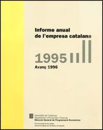 Informe anual de l'empresa catalana 1995. Avanç 1996, de AA.VV. | portada del libro
