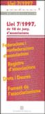 Llei 7/1997, de AA.VV. | portada del libro
