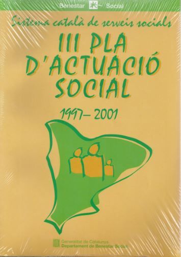 Pla d'actuació social/III, de AA.VV. | portada del libro