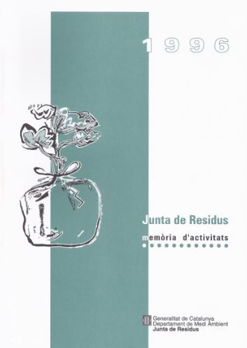 Memòria d'activitats 1996. Junta de Residus, de AA.VV. | portada del libro