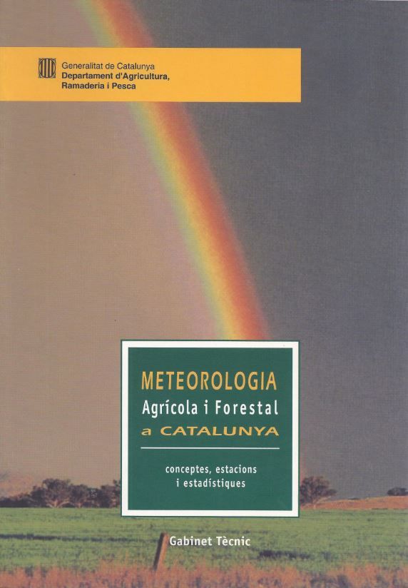 Meteorologia agr¡cola i forestal a Catalunya (conceptes, de LLASAT BOTIJA | portada del libro