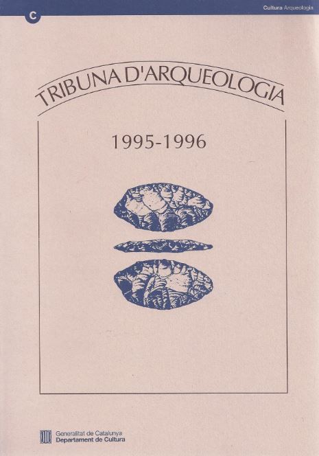 Tribuna d'arqueologia 1995-1996, de AA.VV. | portada del libro