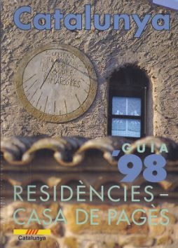 Guia de residències-casa de pagès 1998, de AA.VV. | portada del libro