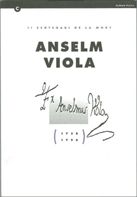 Anselm Viola (1738-1798). II Centenari de la mort, de CORTADA , MARIA LLUØSA | portada del libro