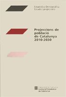 Projeccions de població de Catalunya 2010-2030, de AA.VV. | portada del libro