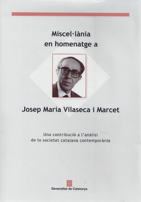 MISCEL.LANIA EN HOMENATGE A JOSEP M. VILASECA I MA, de SANS I TRAVE, JOSEP MARIA | portada del libro