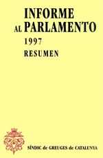 INFORME AL PARLAMENTO 1997, de AA.VV. | portada del libro