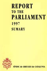 REPORT TO THE PARLIAMENT 1997, de AA.VV. | portada del libro