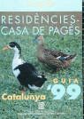 GUIA DE RESIDENCIES-CASA DE PAGES, 1999, de AA.VV. | portada del libro
