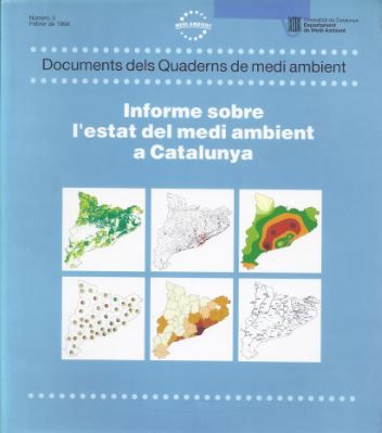INFORME SOBRE L'ESTAT DEL MEDI AMBIENT A CATALUNYA, de AA.VV. | portada del libro