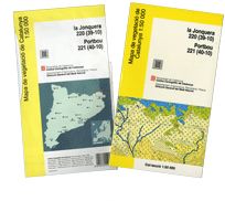 MAPA DE VEGETACION DE CATALUNYA 1:50000 LA JONQUER, de AA.VV. | portada del libro