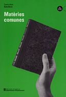 MATERIES COMUNES, de AA.VV. | portada del libro
