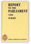 REPORT TO THE PARLIAMENT 1998, de AA.VV. | portada del libro