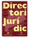 DIRECTORI JURIDIC, de AA.VV. | portada del libro