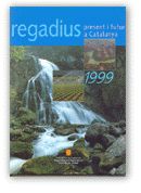REGADIUS, PRESENT I FUTUR A CATALUNYA 1999, de AA.VV. | portada del libro