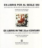 Ex-libris per al segle XXI. Catáleg del concurs internacional d'ex-libris. Exposició a la Universita | portada del libro