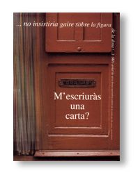 M'ESCRIURAS UNA CARTA?, de AA.VV. | portada del libro