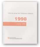 INFORME ANUAL DE L'EMPRESA CATALANA 1998 I AVANÇ 1999, de GENESCA I GARRIGOSA, ENRIC | portada del libro