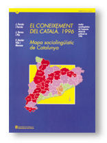 CONEIXEMENT DEL CATALA 1996. MAPA SOCIOLINGUISTIC DE CATALUNYA, EL, de VILA I MORENO, FRANCESC XAVIER | portada del libro