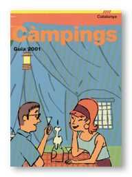 GUIA DE CAMPINGS 2001, de AA.VV. | portada del libro