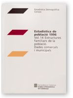 ESTADISTICA DE POBLACIO 1996. VOL. 14, de AA.VV. | portada del libro
