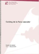 Catàleg de la flora vascular del Parc Natural de la Zona Volcànica de la Garrotxa, de CAMPOS LLACH | portada del libro