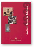 Acció del Govern de Catalunya 1999, de AA.VV. | portada del libro