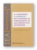 COMPONENT SOLIDARITAT EN EL SISTEMA DE FINANÇAMENT DE LES COMUNITATS AUTONOMES, EL, de ALBERTI ROVIRA, ENOCH | portada del li